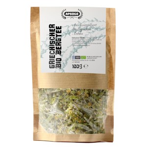 APSOGO Griechischer Bio Bergtee - Sideritis Bergtee aus Griechenland, Premium Qualität & ausgezeichneter Geschmack (100gr (1er Pack))