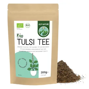 Alpi Nature Tulsi Tee BIO 200g, heiliges Basilikum, Holy Basil Tea, indisches Basilikum, loser Tee Tulsi bio 
