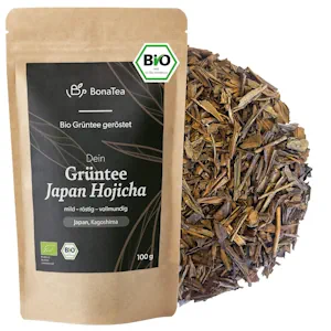 BIO Hojicha Tee – gerösteter grüner Tee lose aus Japan Region Kagoshima 