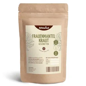 Frauenmantelkraut 250g | getrocknet und geschnitten | 100% naturreine Frauenmantelblätter | Ideal als Teeaufguss | vom Achterhof 
