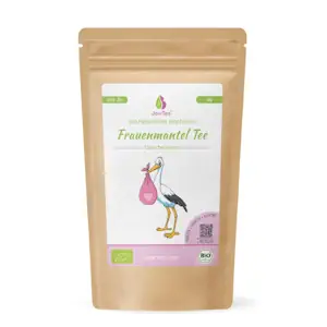 JoviTea® Frauenmanteltee BIO, für besondere Lebensphasen, geliebt von Frauen, made in Germany 100% natürlich und ohne Zusatz von Zucker - 80g