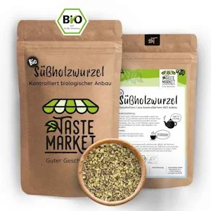 200 g BIO Süßholzwurzel GRÖSSENAUSWAHL | geschnitten & getrocknet | Süßholzwurzel Tee