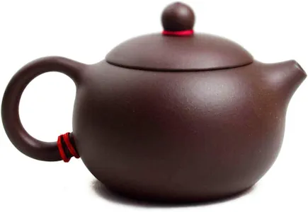 Teekanne, 170 ml, chinesischer Yixing-Ton, Xishi Zini, Zisha-Topf, Teesieb für losen Kungfu-Tee (Loch mit 9 Filtern) 
