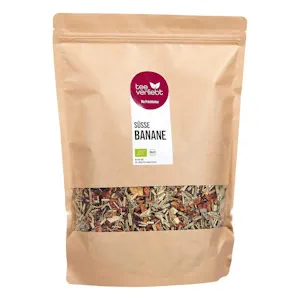 teeverliebt - Loser Früchtetee Süße Banane 1000 g I Früchtetee lose I leckere Komposition der Tee-Mischung für Bananen-Liebhaber I Früchtetee Bio lose 1 kg