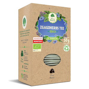 Zgagoherbs - Bio-Tee gegen Sodbrennen: effektive Wirkung und natürliche Inhaltsstoffe für eine gesunde Verdauung und Magenentlastung (25 x 2 g) - DARY NATURY
